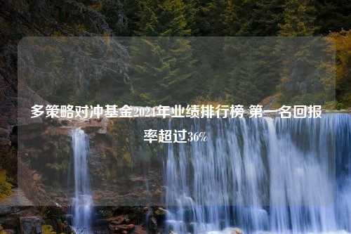 多策略对冲基金2024年业绩排行榜 第一名回报率超过36%